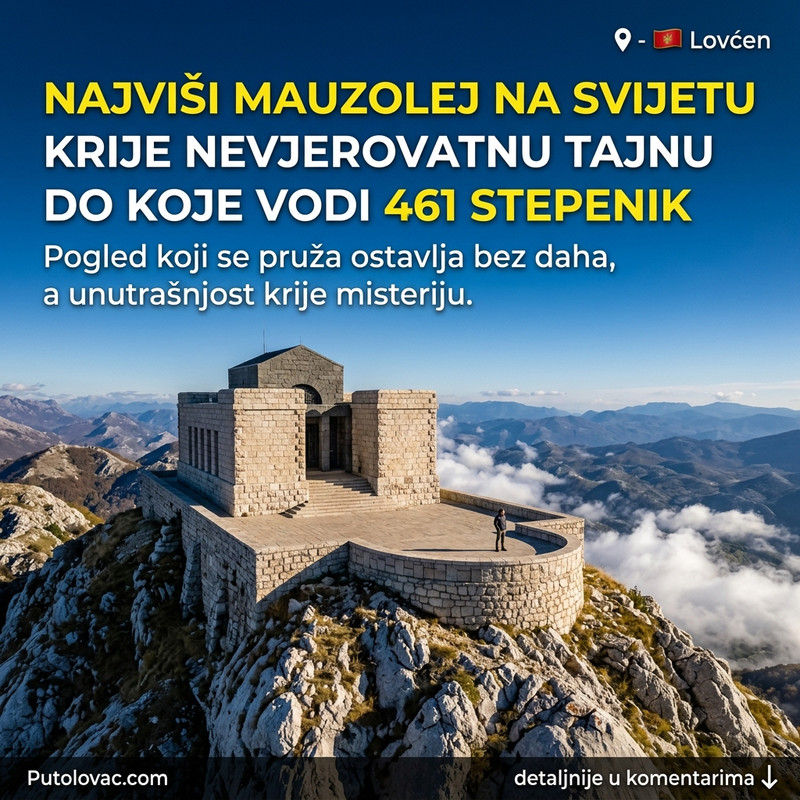 DA LI JE OVO NAJSVETIJE MESTO NA BALKANU? Manastir u Crnoj Gori koji krije neprocenjive tajne hrišćanstva! 😱⛪