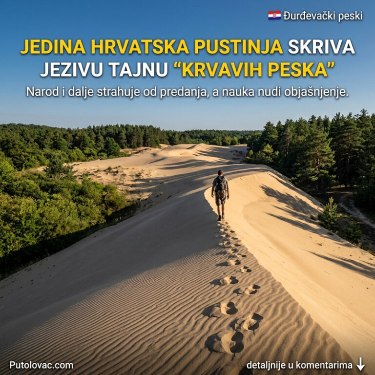 OVO JE JEDINA PUSTINJA U HRVATSKOJ! Zašto su je meštani nazvali “Krvavi peski” i kakvu tajnu krije? 😱🏜️