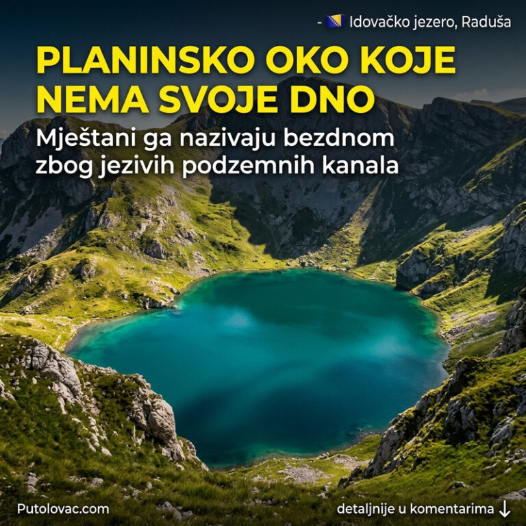 DA LI JE OVO NAJLjEPŠI PLANINSKI RAJ NA BALKANU? Mjesto sa osam gorskih očiju koja izgledaju kao džinovska ogledala! 🏔️✨😍