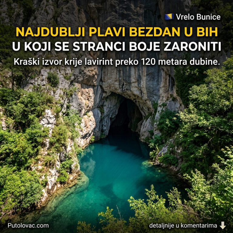 RONIOCI ULAZE SA STRAHOM! Otkriveno šta se krije u plavom bezdanu najdubljeg izvora u BiH! 😱🌊