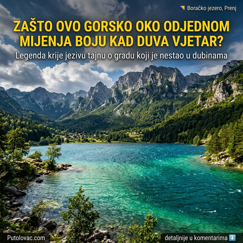 DA LI JE OVO NAJVEĆA TAJNA HERCEGOVINE? Jezero koje menja boju krije potopljeni grad greha! 😱🌊