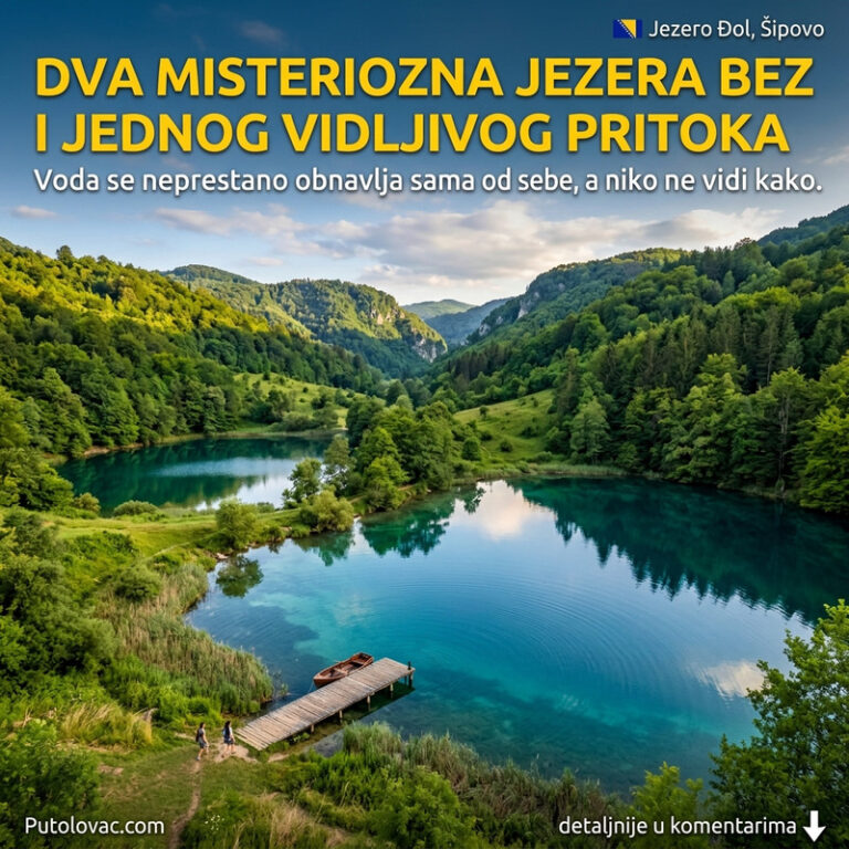 NEMAJU NIJEDAN PRITOK, A VODA SE SAMA OBNAVLJA?! Otkrijte tajnu čudesnih jezera kod Šipova koja kriju podzemni izvor! 😱🌊🔮