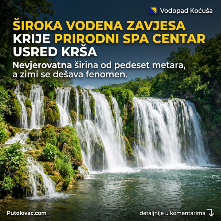 ZABORAVITE NA KRAVICU! Ovaj skriveni hercegovački vodopad širok je preko 50 metara i krije prizor od kojeg zastaje dah! 😱🌊