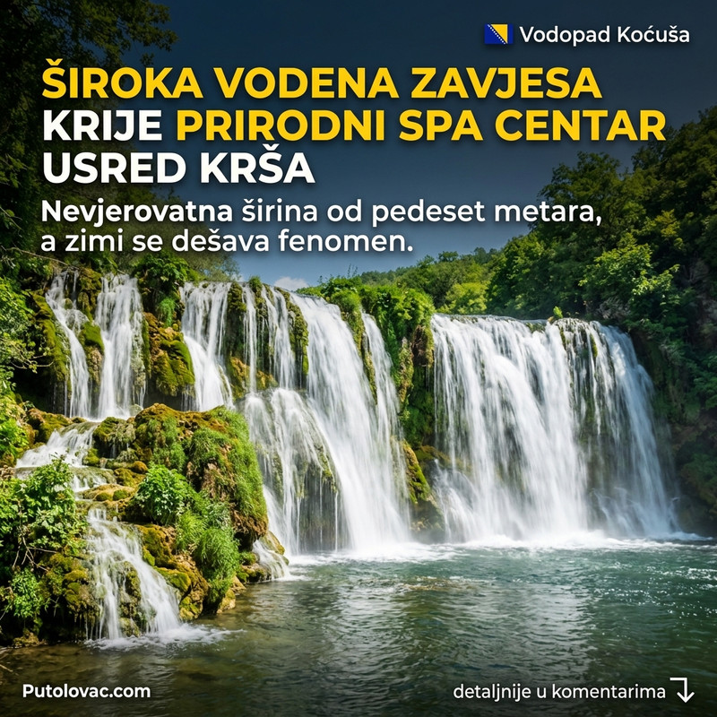 ZABORAVITE NA KRAVICU! Ovaj skriveni hercegovački vodopad širok je preko 50 metara i krije prizor od kojeg zastaje dah! 😱🌊