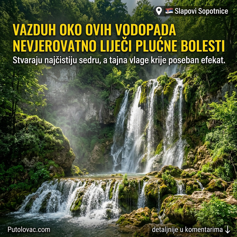 DA LI JE OVO NAJZDRAVIJI VAZDUH NA BALKANU? Vodopadi koji stvaraju prirodni lek za pluća! 😱🌲