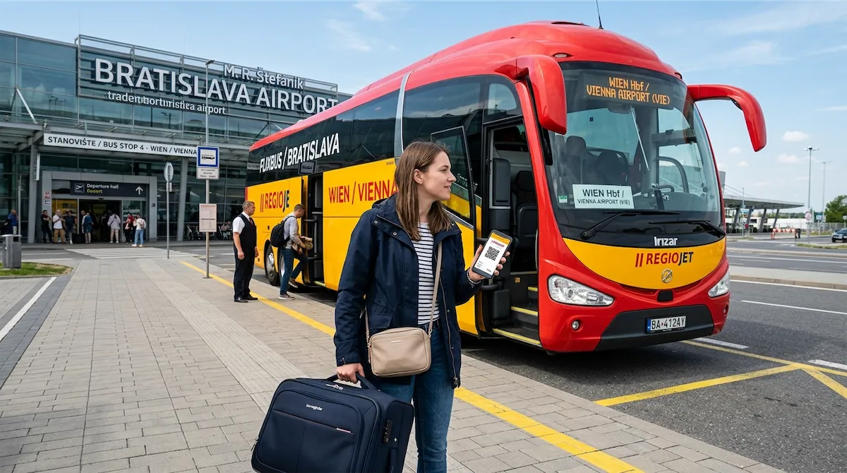 Transfer od aerodroma Bratislava (BTS) do Beča: Autobusi i najbrže rute
