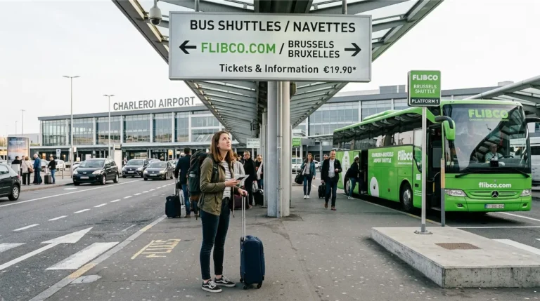 Kako doći od aerodroma Charleroi (CRL) do centra Brisela (Midi)?
