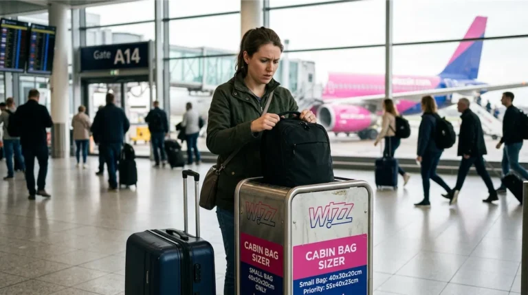 Wizz Air prtljaga: Razlika između besplatne torbe, Wizz Priority i predanog kofera