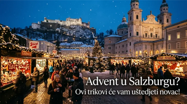 Advent u Salzburgu: Vodič za austrijski božićni sajam, ruta obilaska i cijene