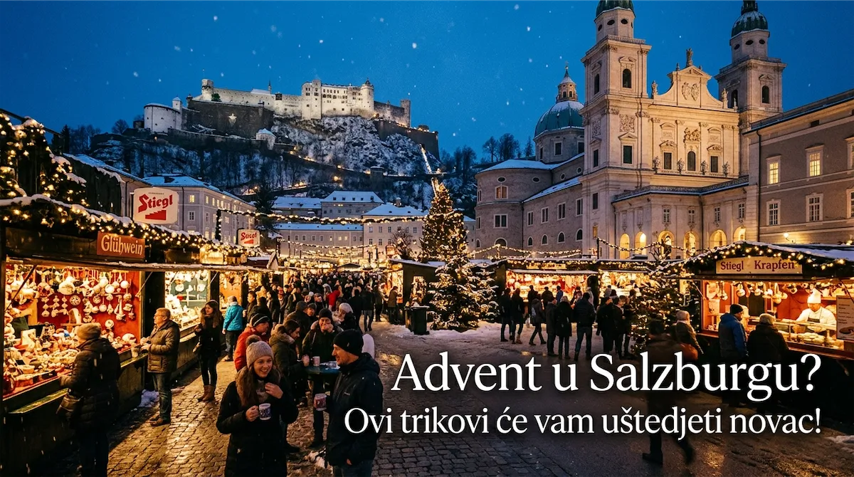Advent u Salzburgu: Vodič za austrijski božićni sajam, ruta obilaska i cijene