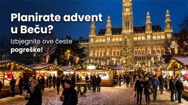 Advent u Beču u vlastitoj režiji: Vodič za božićni sajam, prijevoz, cijene i savjeti