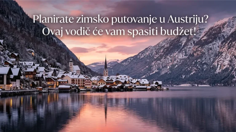 Hallstatt i Linz zimi: Vodič za zimski izlet u Austriju, plan puta i troškovi