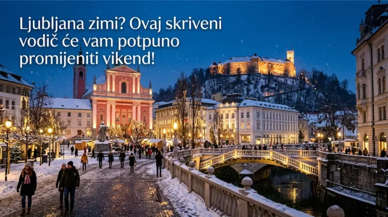 Ljubljana zimi i van sezone: Vikend vodič kroz slovensku prijestolnicu i cijene