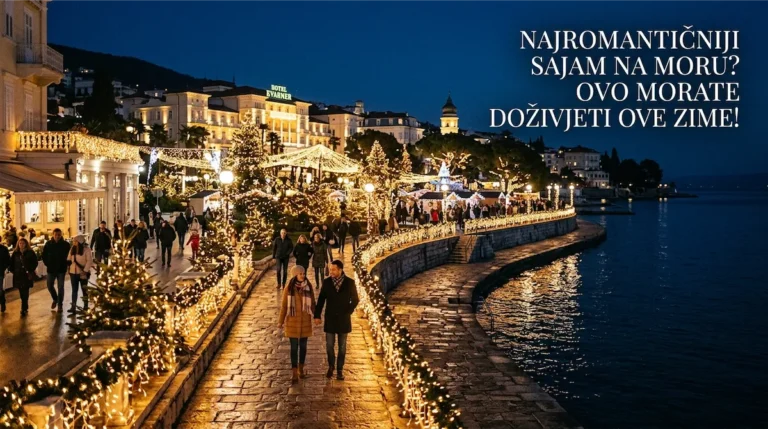 Advent u Opatiji: Vodič kroz najljepše lokacije, program i radno vrijeme