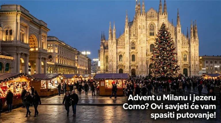 Advent u Milanu i jezero Como: Božićni šoping, zimski izlet i vodič kroz grad